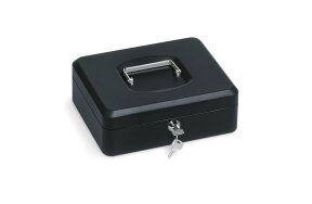 CASH BOX 30x24x9cm BLACK